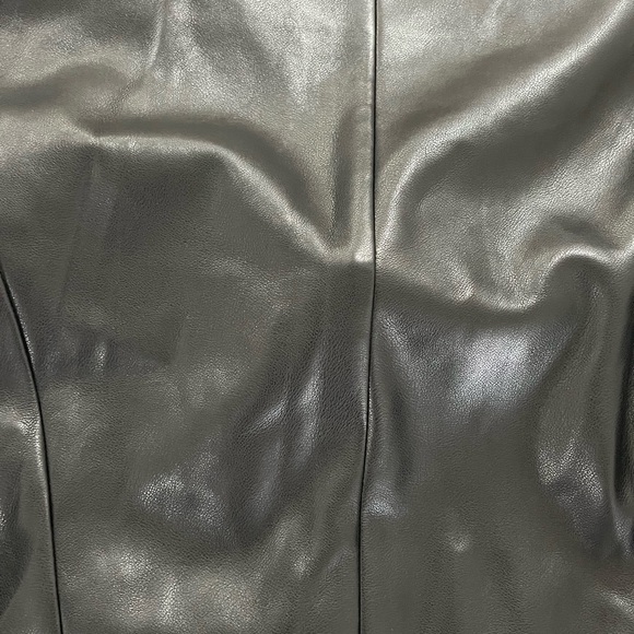 Black Blazer Vegan Leather jacket - Picture 6 of 6